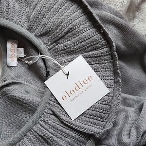 NWT elodiee Jumper one piece romper gray 3T